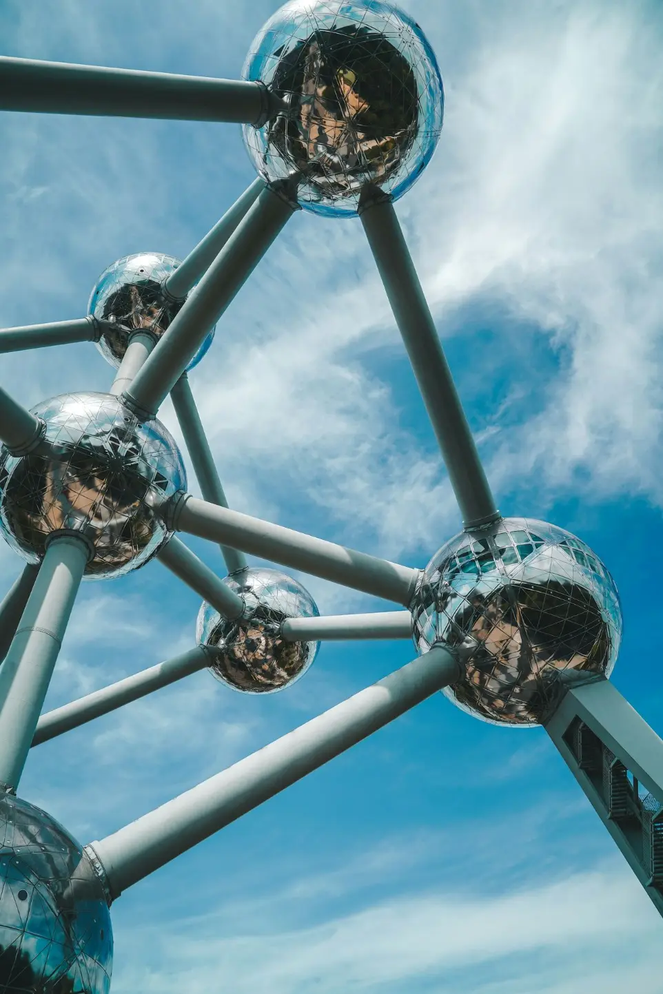 The Atomium in Brussels.